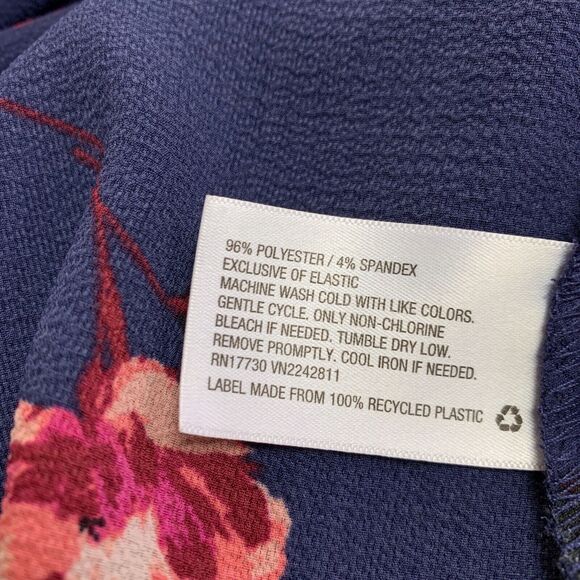 Isabel Maternity Womens Floral Bell Sleeve Pullover Blouse Tunic Top XS - Picture 11 of 11